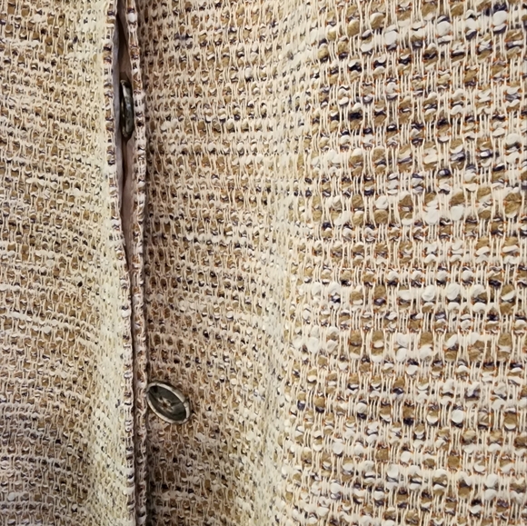 Cinque women's lined neutral suit jacket - Picture 4 of 7